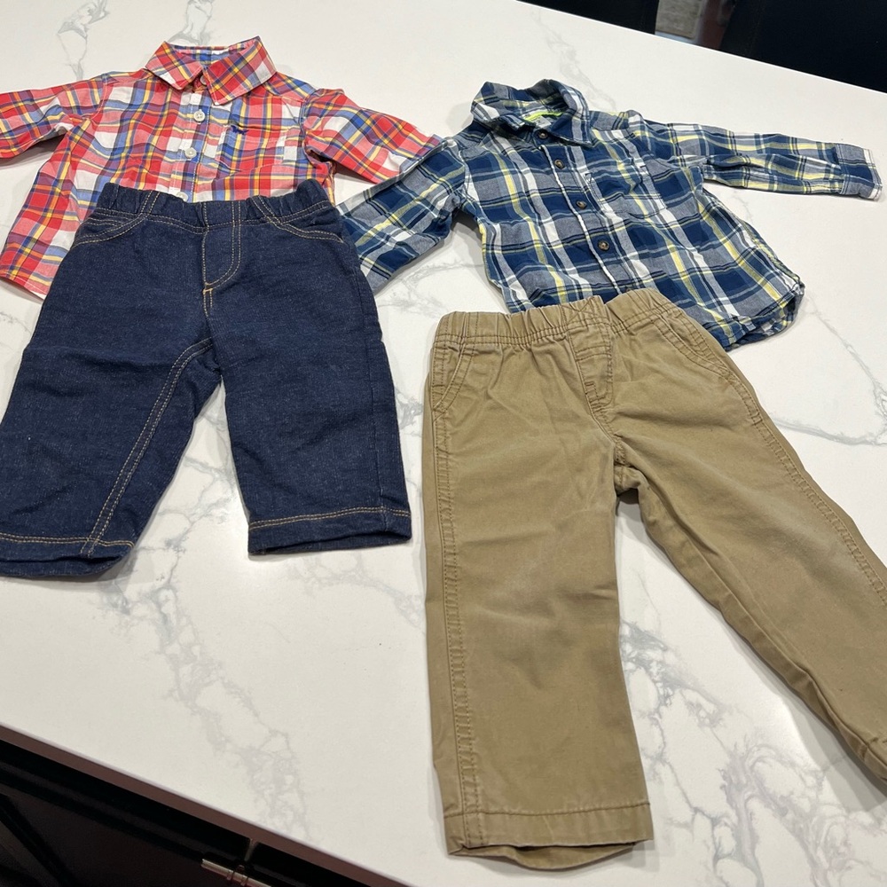 Outfit baby boy (2) carter's size 9/12m